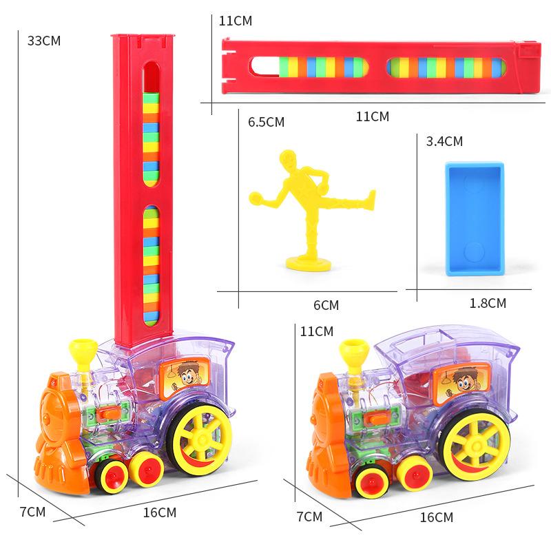 Průhledné domino, Malé vláčky, Dětské automaticky licencované auto, Hračky