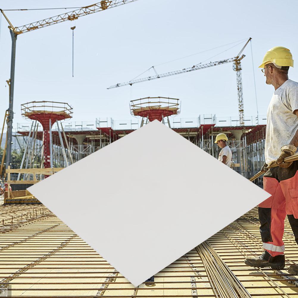 2x300x300mm White Polyoxymethylene Board POM Engineering Plastic Plate Sheet