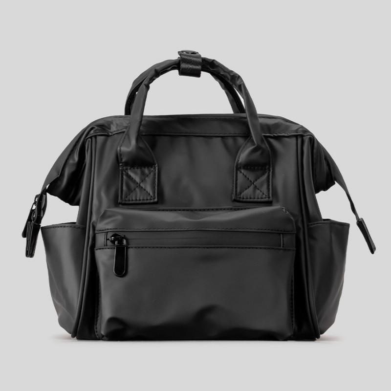 Large Capacity Oxford Fabric Backpack With Insulated Lunch Compartment Travel School Commute Unisex