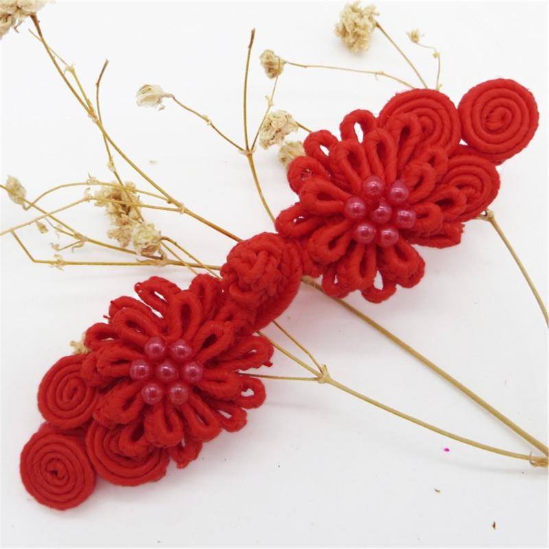 Chinese Traditional Button Sewing Crafted Frog Buttons Sew On for DIY Handcraft Cheongsam Embellishment
