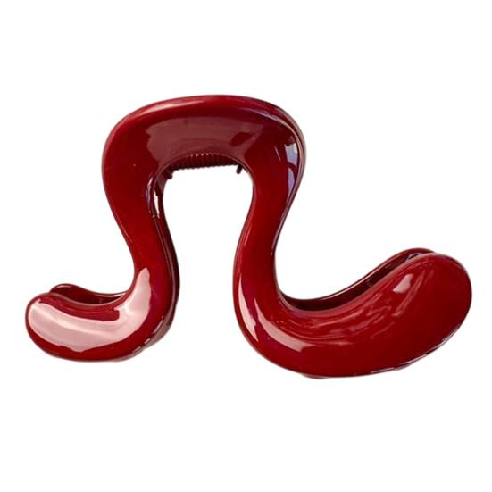 Damen Haarklammer Geometrische Form Anti-Rutsch-Zähne Haarspange Dusch-Hinterkopf-Haarspange Haaraccessoires