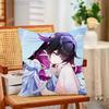 Genshin Impact Columbina Pillow Case Plush Pillow Cases Home Decoration Pillow Cover for Sofa Bed Chair Living Room