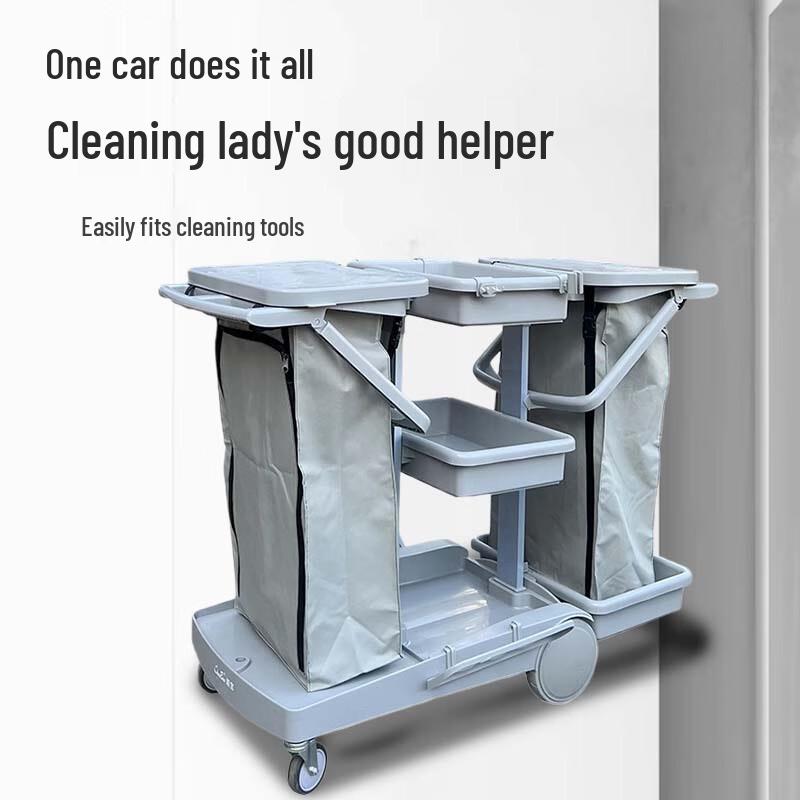 Yingbai Multi-function Industrial Cleaning Trolley