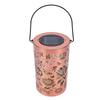 Solar Hollowed Out Hanging Light Metal Sunflower Hanging Solar Lantern for Garden Patio Yard