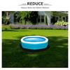 Waterproof Non-Slip Round Mat for Hot Tub Floor Cushion High Absorbency Anti-Fatigue Pad Ideal Yoga Kitchen Pet Bbq Car