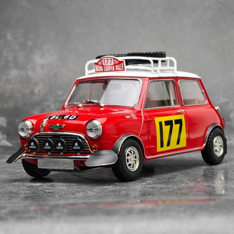 WINZIG 1:Maßstab 18 WINZIG Mini Cooper Morris 1300 Mini 177# Legierung Druckgussmodellauto Statische Anzeige Weihnachtsgeschenk Sammlung