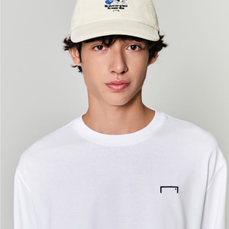 

GOALSTUDIO GRAFFITI CORDUROY DUCKBILL cap (3 colors) OFF white