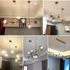 Glass Ball Lampshade Pendant Lights Loft Bar Lustre Kitchen Home Decoration Accessories Decor Living Room Hanging Lamp Fixture