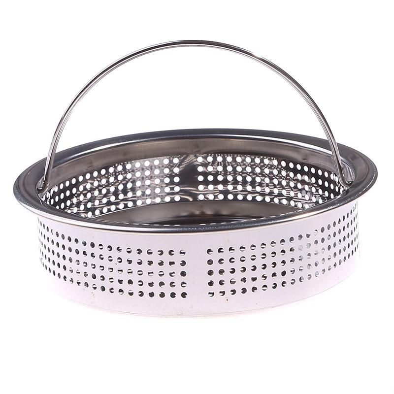 

1/2Pcs Stainless Steel Kitchen Sink Strainer Plug Sink Drain Cover Filter Basket With Handle Waste Filter Mesh Kitchen Tools