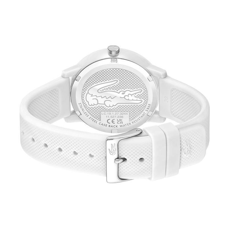 Lacoste 12.12 Series Watch Quartz Movement Silicone Strap White Dial Sports Watch Unisex watches 2011308