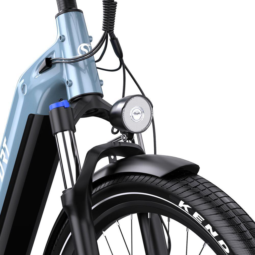 Elektrofahrrad ONESPORT WT05 250W Motor 18,2AH Stadtrad für Pendler Höchstgeschwindigkeit 25 km/h Hydraulische Bremsen Maximale Reichweite 120 km 27,5"x2,25" Reifen