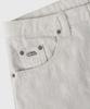 BADBLOOD 701 Semi Curved Fit Pants - White