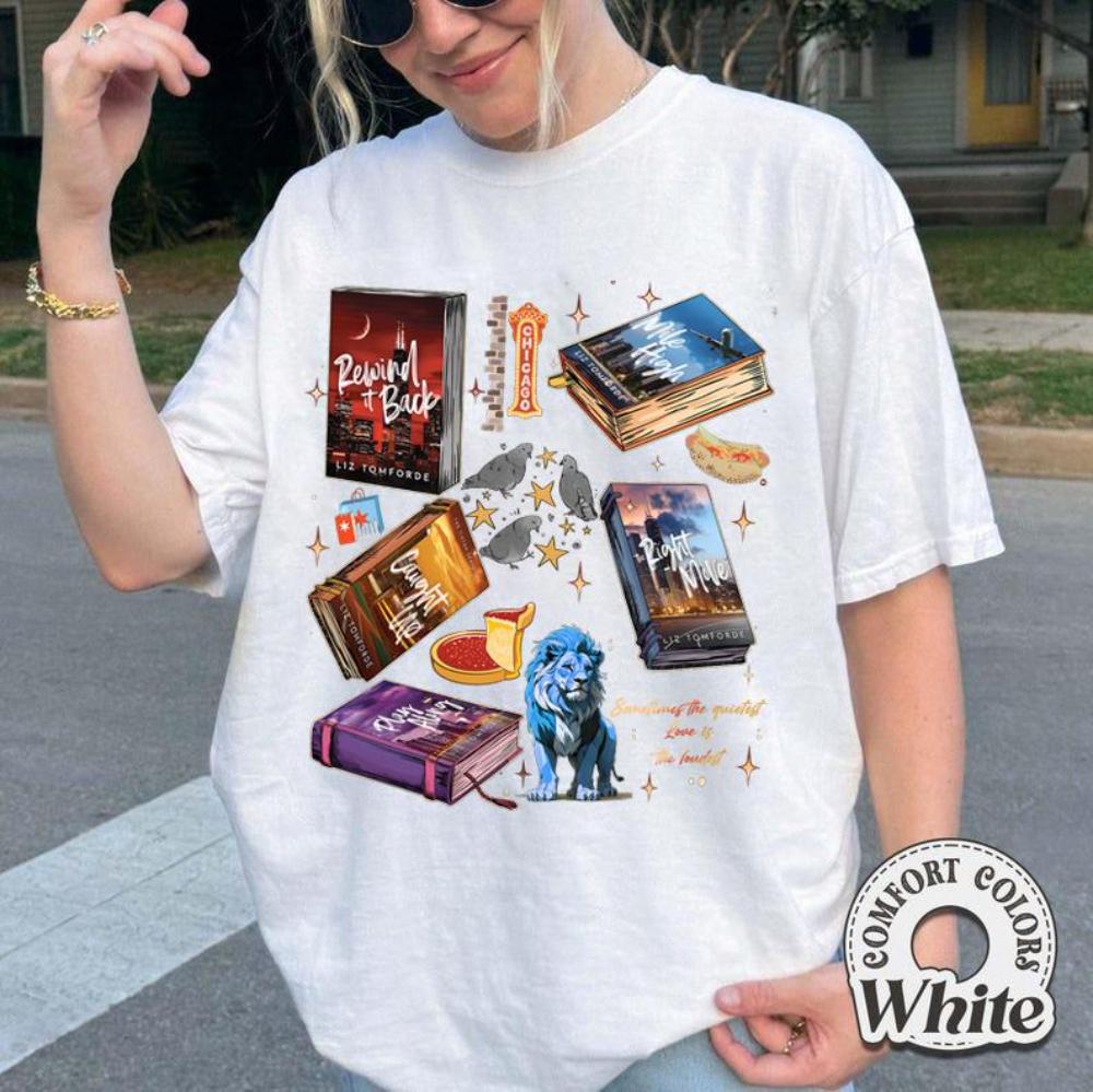 

Sometimes The Quietest Love Is The Loudest T Shirt Windy City Series Shirt Book Lover Gift Shirt Crew Neck Cotton Tee 4XL