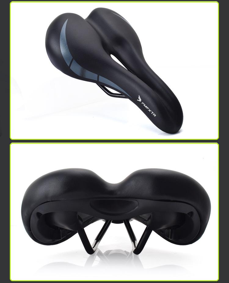 Comfortable Breathable Bicycle Saddle for Mountain, Road, and Fixed Gear Bikes