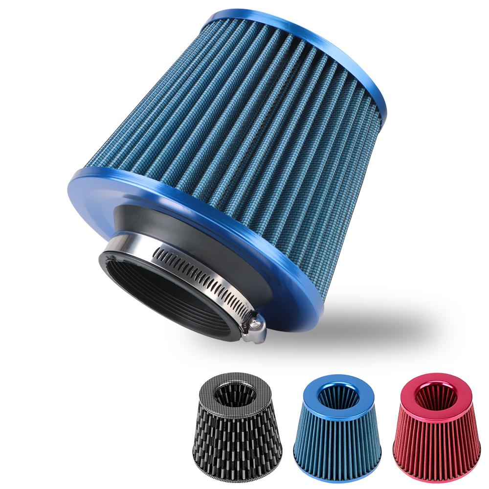 Sport Power Mesh Cone 76MM Car Air Filters 3 Inch High Flow Car Accessories Induction Kit Cold Air Intake Filter Universal Air Filters 7