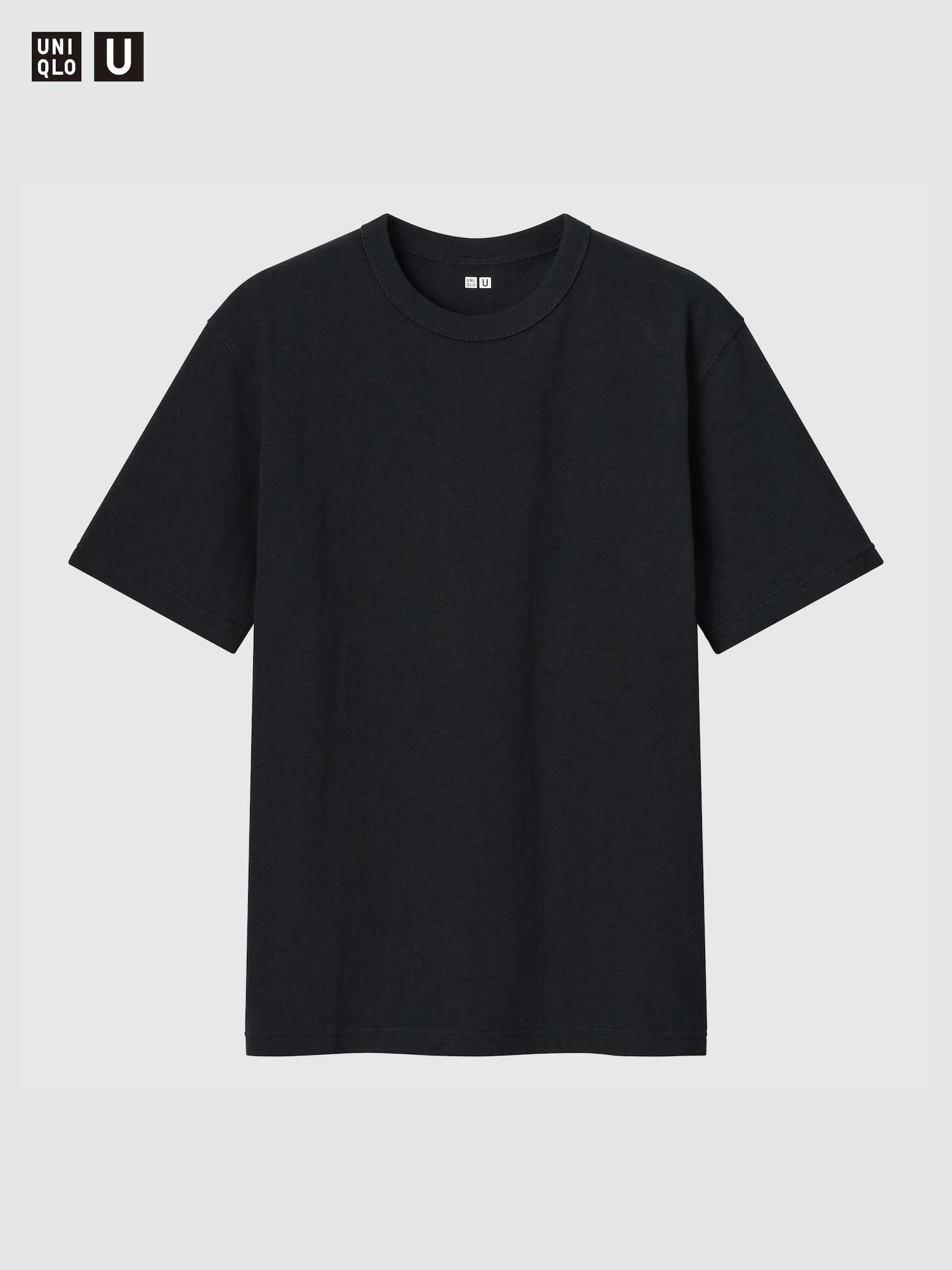 

Футболка Uniqlo Japan с круглым вырезом и коротким рукавом 09 BLACK/L