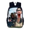 3D-Druck Skibidi Toilette Schulrucksack Tasche Schultasche Rucksack Mochila Studenten-Rucksacktasche für Jungen Mädchen Bestes Geschenk