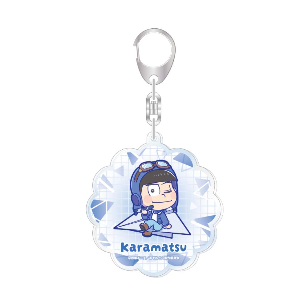 

Mr. Osomatsu Jyushimatsu Osomatsu Choromatsu Karamatsu Ichimatsu Todomatsu Official HD Acrylic Keychain Bag pendant anime goods 6 cm