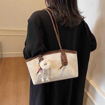 Tasche Damen Neue Tragetasche Vielseitige Pendler Handheld Schultertasche