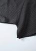 Aejeuon Preppy Unbalance Skirt/Gray