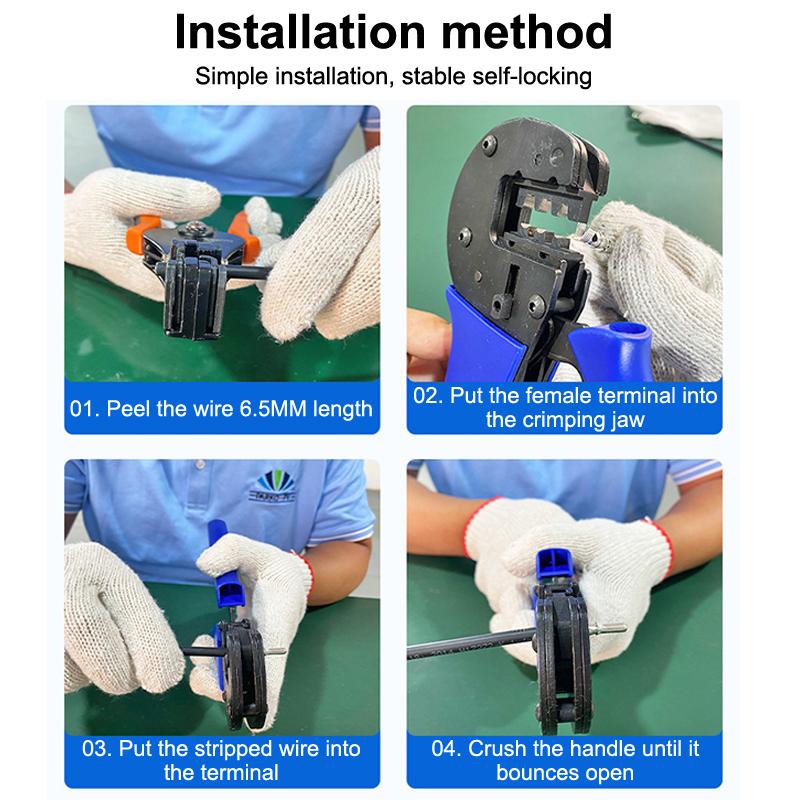 Solar Connectors 30A 1500V Male/Female Ip68 Waterproof Solar Connectors Solar Panel Waterproof Plug Connectors