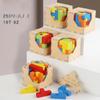 Assembling Wooden Building Block Box IQ 3D Wooden Puzzles IQ Puzzle Mind Brain Teaser Kids Gifts