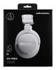 Audio-technica DJ Headphones, White, ATH-PRO5X WH