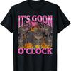 Gooning O'clock Funny Oia Oia Cat Meme Bootleg Graphic T-Shirt for Men Women