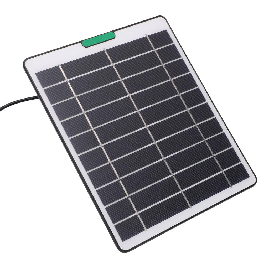 5W Solar Panel Fit for   Pro 5S Surveillance Camera Monocrystalline Silicon Solar  r with 3 Pin Interface for Security Camera Doorbell