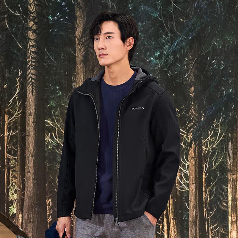 Toread Men's Windproof Softshell Hiking Jacket