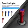 2/4pcs Car Security Window Door Lock Pull Pins Aluminum Interior For Mercedes Benz AMG A C E S G Class W201 W210 W108 W204 W205