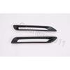 Black Rear Foglight Lamp Cover Trim for - Toyota RAV4 Garnish ABS