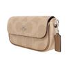 Coach Hailey Brook Flap 20 Logo Closure Crossbody Shoulder Bag Women bags Beige CAN70-SVPWH