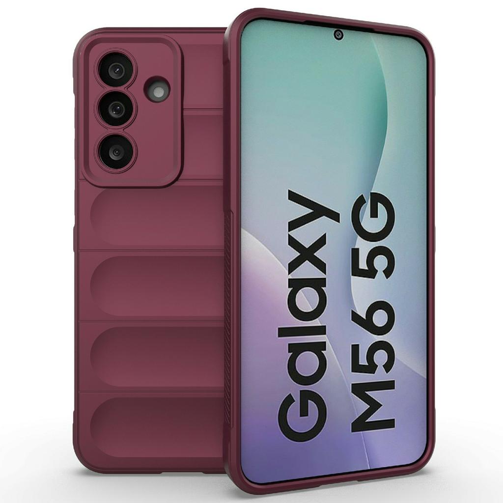 For Samsung Galaxy M56 5G Case Anti-Drop Soft TPU Rugged Phone Back Cover