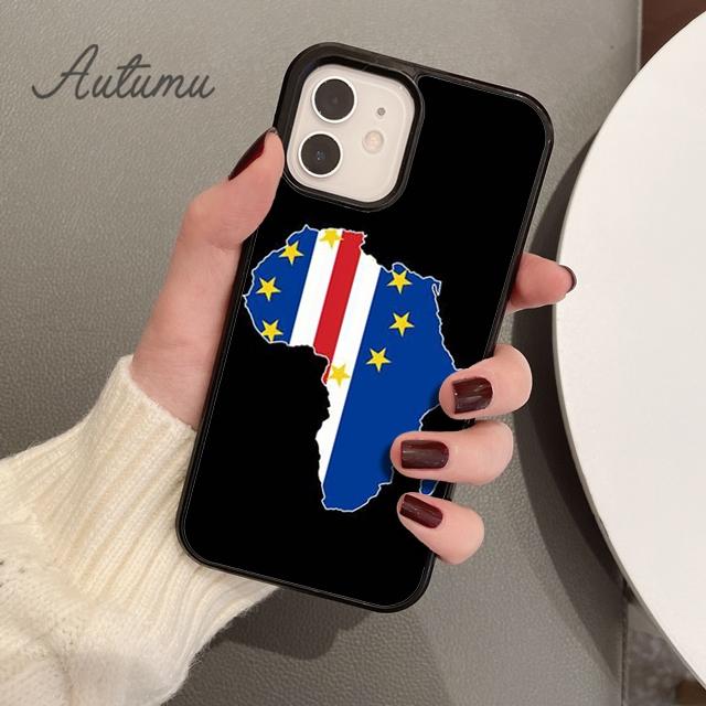 

Чехол для телефона с изображением флага и герба Кабо-Верде для iPhone 11 12 13 14 Pro Max mini XR XS SE 2020 6S 7 8 Plus Galaxy S21 S22 Samsung S22ultra