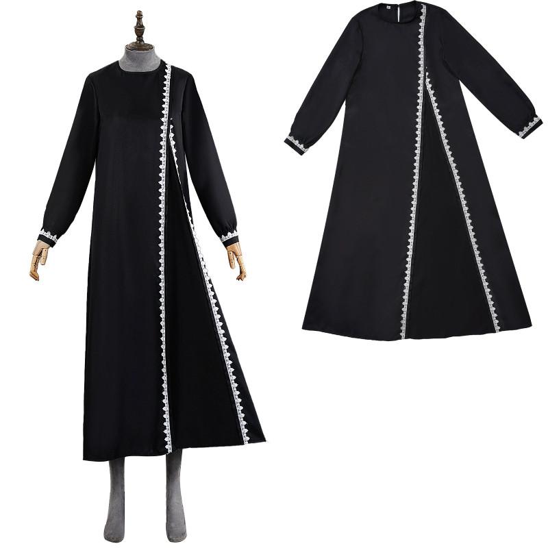 Middle Ages Muslim Long Sleeve Dress Cosplay Costume Halloween Party Performance