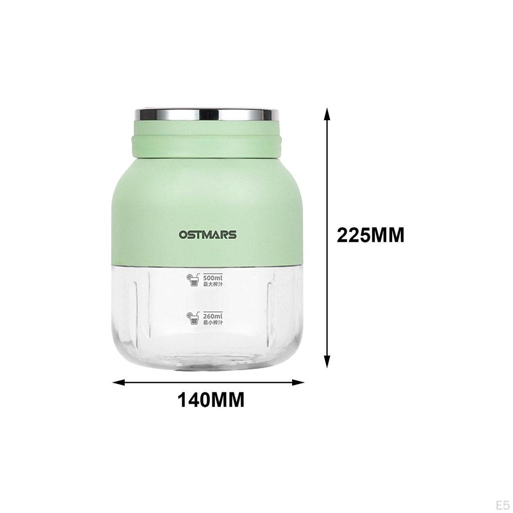 Compact Electric Juicer Blender for Smoothies