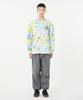 LMC Tie Dye Mushroom Long Slv Tee Yellow