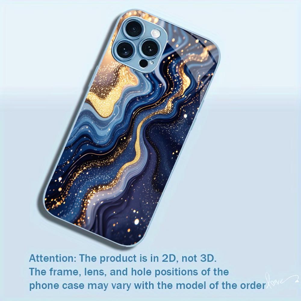 Texture New Hot-selling Protective Case Phone Case Metallic Paint Glass PhoneCase for iPhone 17 16 15 14 13 12pm Pro Plus