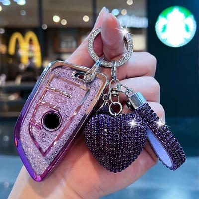 TPU Car Key Case Cover Shell Fob For BMW 1 3 5 Series F30 F20 F21 F31 F32 F34 F07 F10 X1 X3 G01 X4 G02 X5 F15 F16 M3 M4 Etc