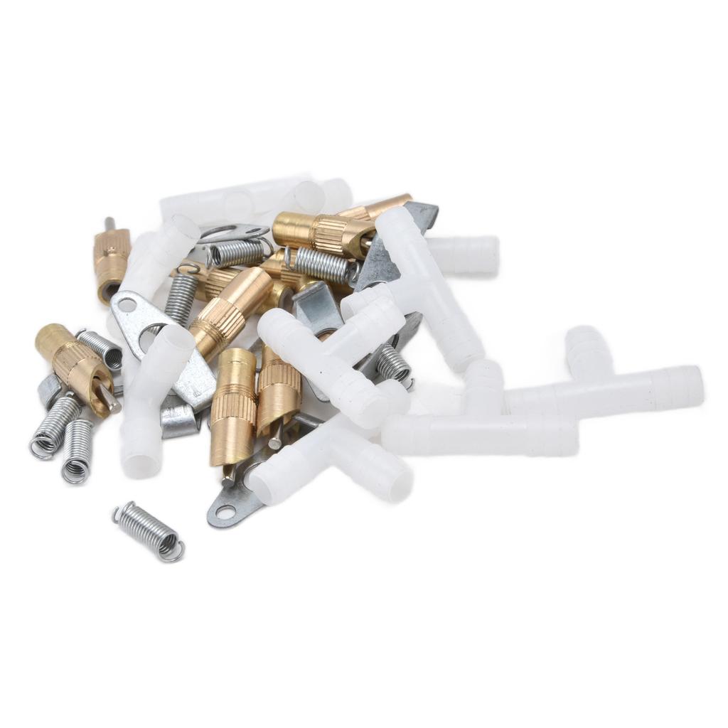 10 Stück Automatische Nippeltränke Futterspender Geflügel Tränksystem Zubehör für Kaninchen Nagetiere Ratten