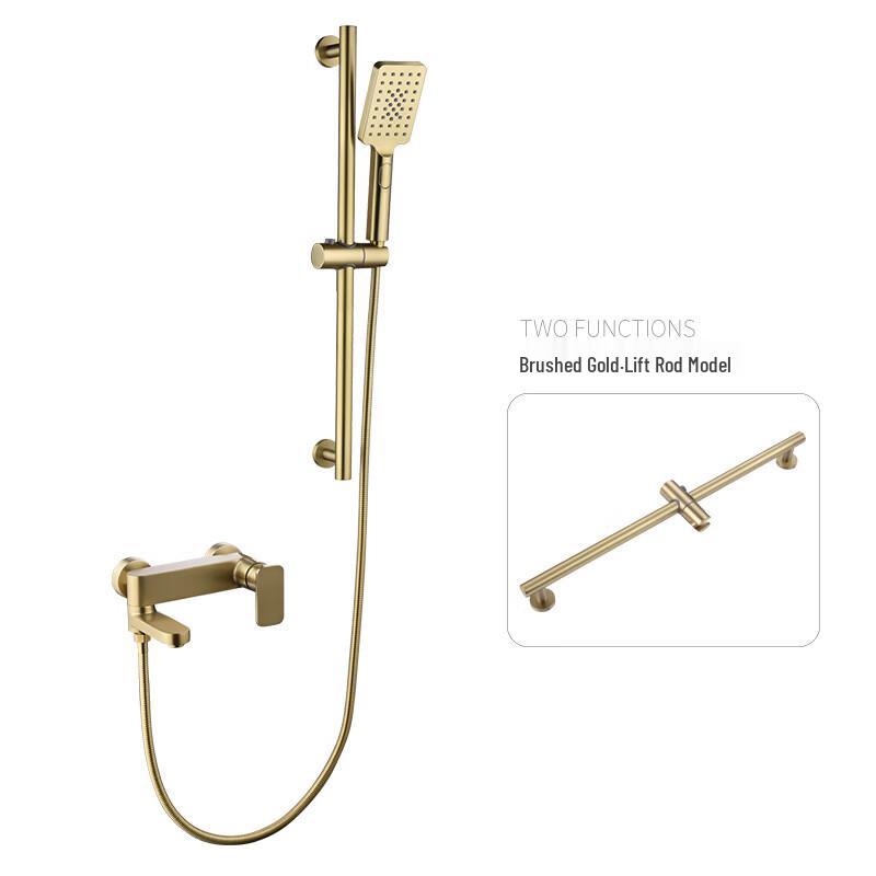 TLXT Wall-Mounted Bathtub Shower Faucet