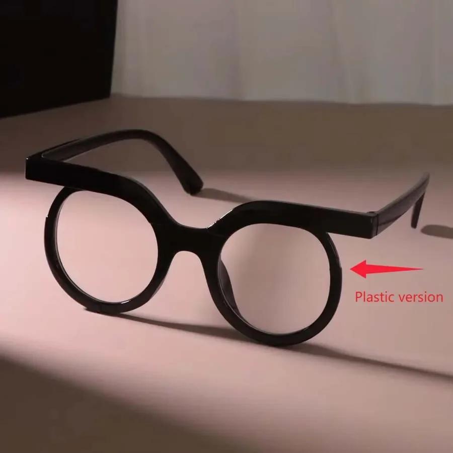 Casual Cat Eye Round Women Men Glasses Lovely Brand Designer Transparent Clear Optical Eyeglasses Fashion Frames