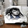 Elvis Presley Personalized Name Blanket Throw Customizable Blanket Durable Comfort Versatile for Office Office Chair Picnics Nap Four Seasons Universa