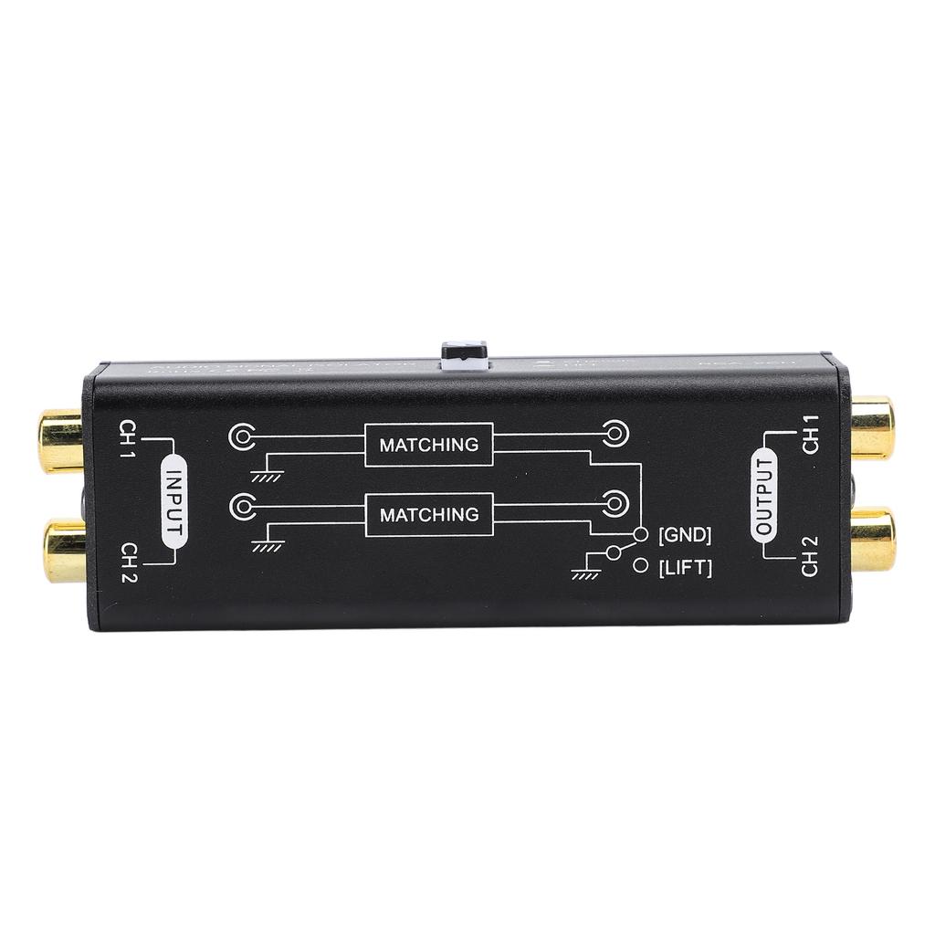 Music Interference Reducer Plug and Play Noise Isolator Suppressor Eliminator for Home Theater Car Sound Player HiFi