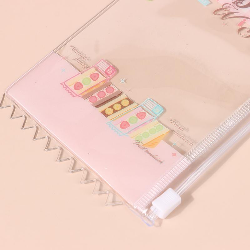 Transparent Candy Bag Photocard Holder Keyring Props Badge Display Bag Pendant Idol Photo Card Protective Cover Card Holder