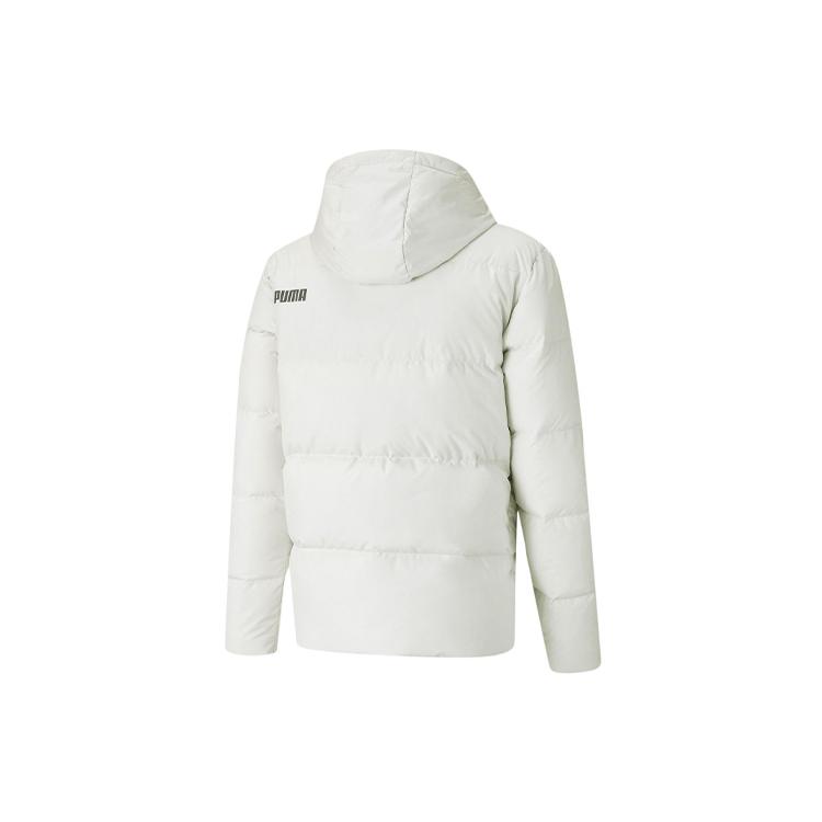 PUMA Down Jackets Men's Smoke Gray Hooded Moderate Other 585534-05