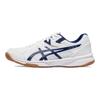 Asics Rivre Cf Fabric Comfortable Lightweight Breathable Flexible Durable Low-Top Badminton Shoes Unisex Shoes White Blue 1073A073-100