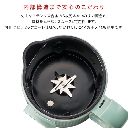 Toffy Automatic Soup Blender (Ceramic Coated) with Automatic Cooking, Hands-Free Cooking, 5 Automatic Menus, Soup, Potage, Risotto, Porridge, Soy Milk