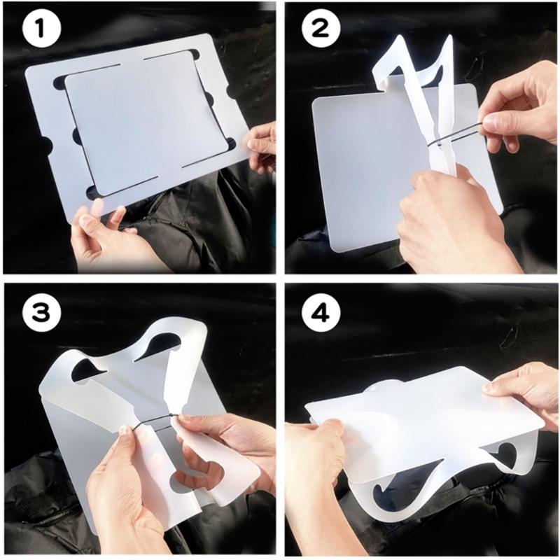 Small Light Weight Folding Table Space-Saving Camping Desk Tray for Balconies Patios Garden Outdoor Activity